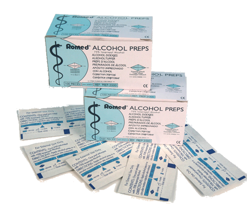 Alcohol Preps | Box 100 pieces