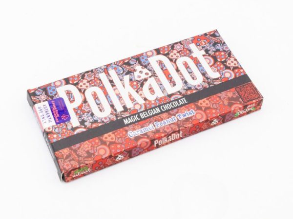 PolkaDot Magic Chocolate – Caramel Peanut Twist