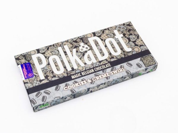PolkaDot Magic Chocolate – Cookies & Creme Swirl